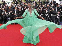 Lupita Nyong'o In Gucci at the Cannes Film Festival